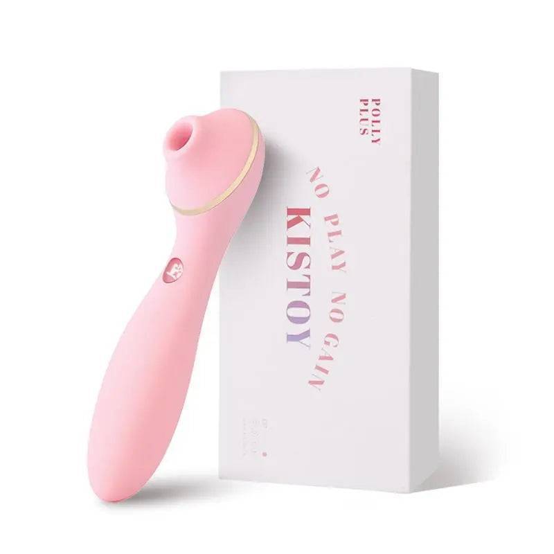 KISTOY Polly Plus Sucking Air Pulse Vibrator-SexBodyShop