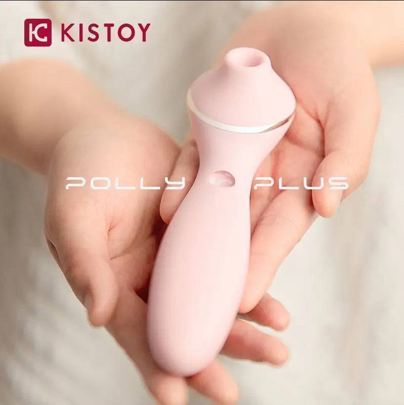 KISTOY Polly Plus Sucking Air Pulse Vibrator-SexBodyShop