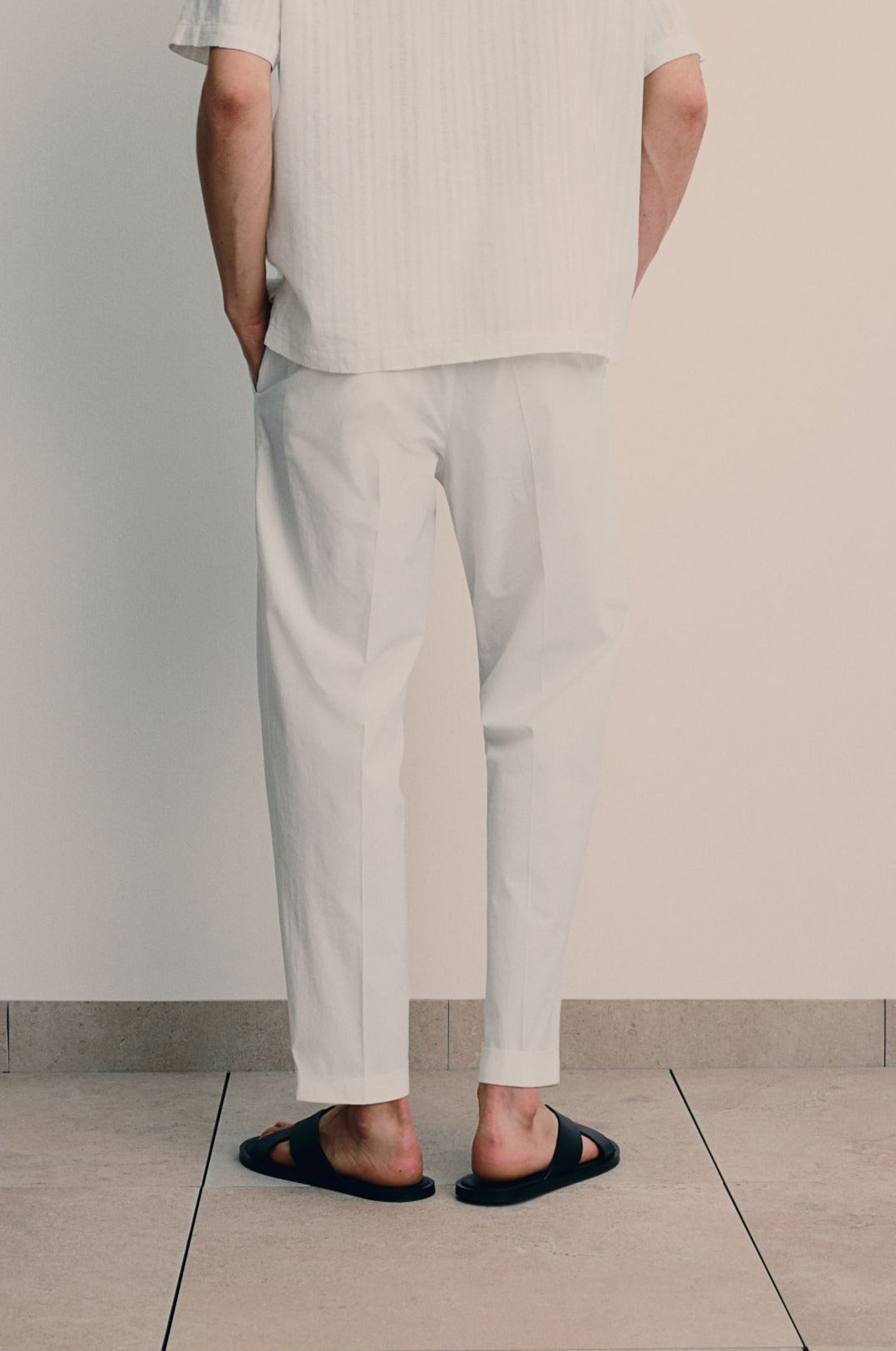 Old Money Casual Regular Straight Cotton Pants-VibeCloset