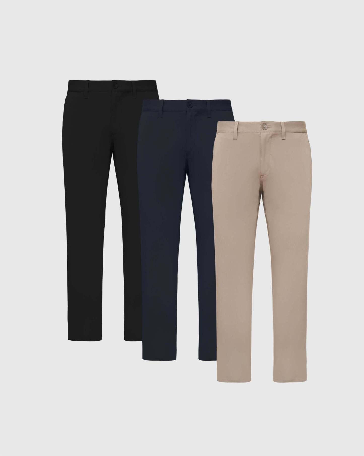 Core Color Straight Twill Chino Pant 3-Pack-VibeCloset