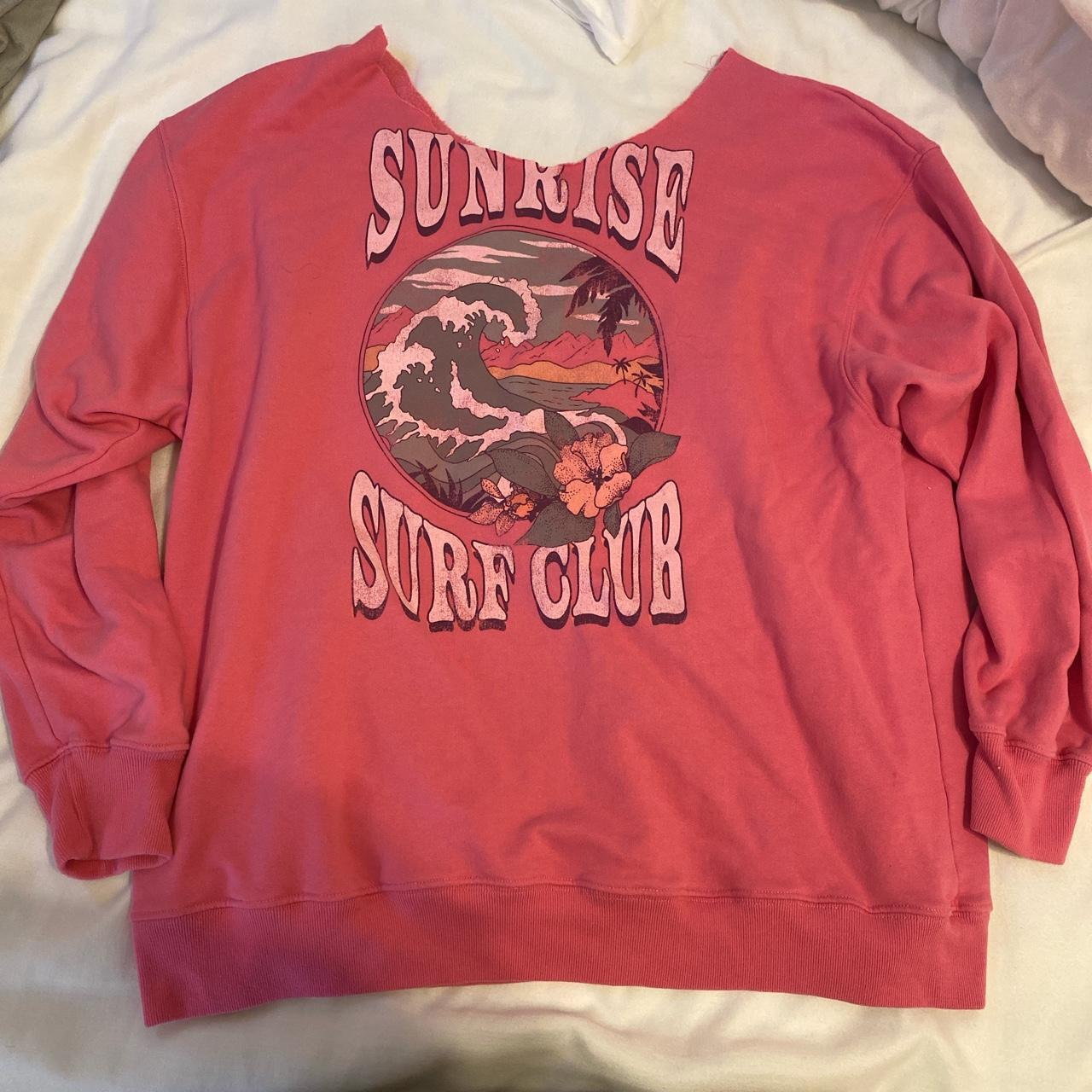 Hollister Co. Women's Pink Sweatshirt