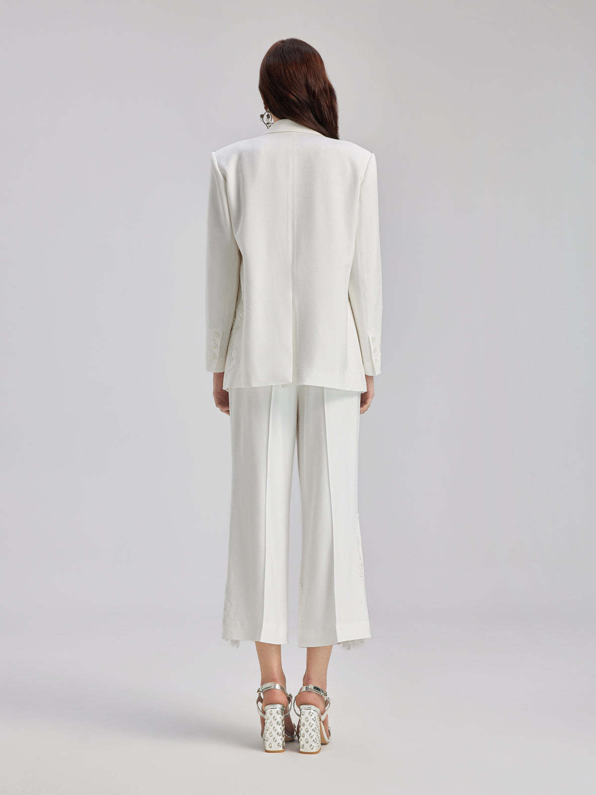 Luxe Floral Embroidered Relaxed Blazer-VibeCloset