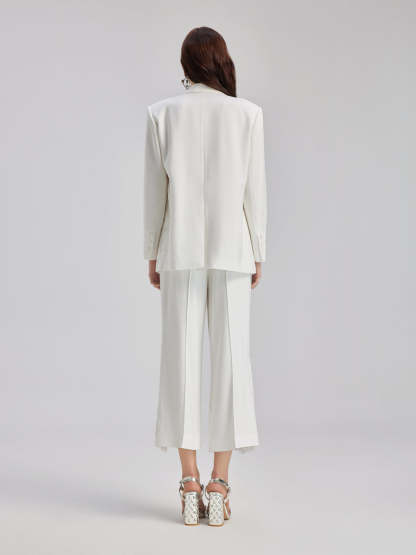 Luxe Floral Embroidered Relaxed Blazer-VibeCloset