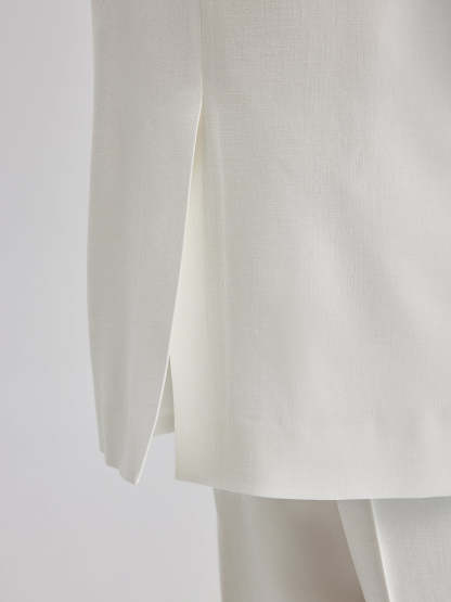 Luxe Floral Embroidered Relaxed Blazer-VibeCloset