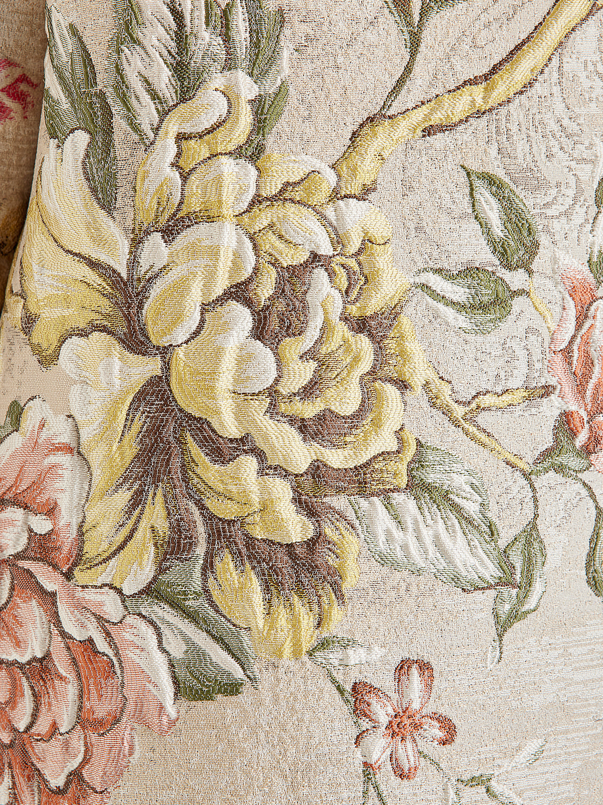 Hand-Sewn Beaded Floral Jacket-VibeCloset