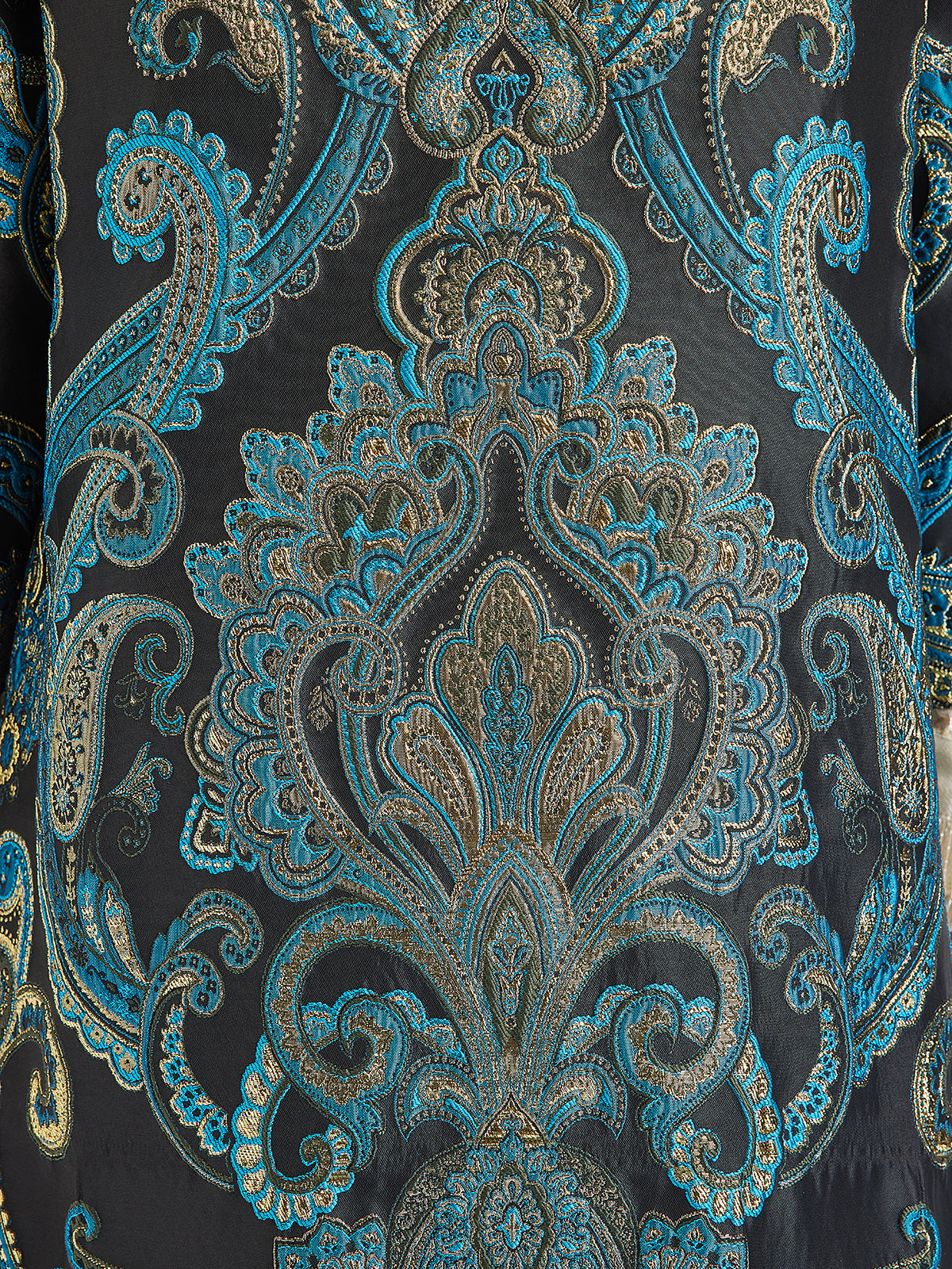 Spring Hand-Sewn Beaded Floral Jacket-VibeCloset