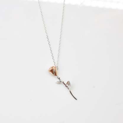 Rose Necklace-VibeCloset