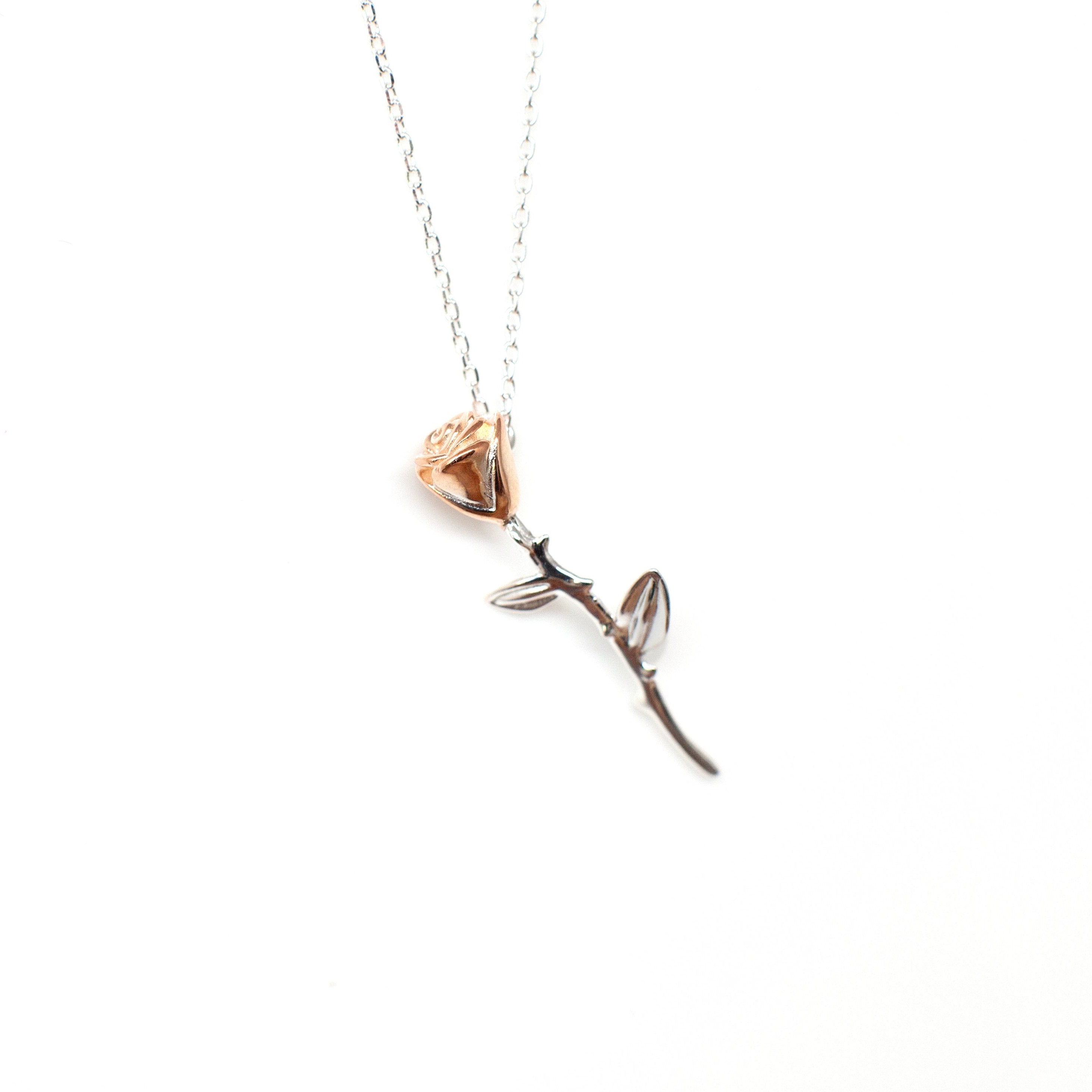 Rose Necklace-VibeCloset