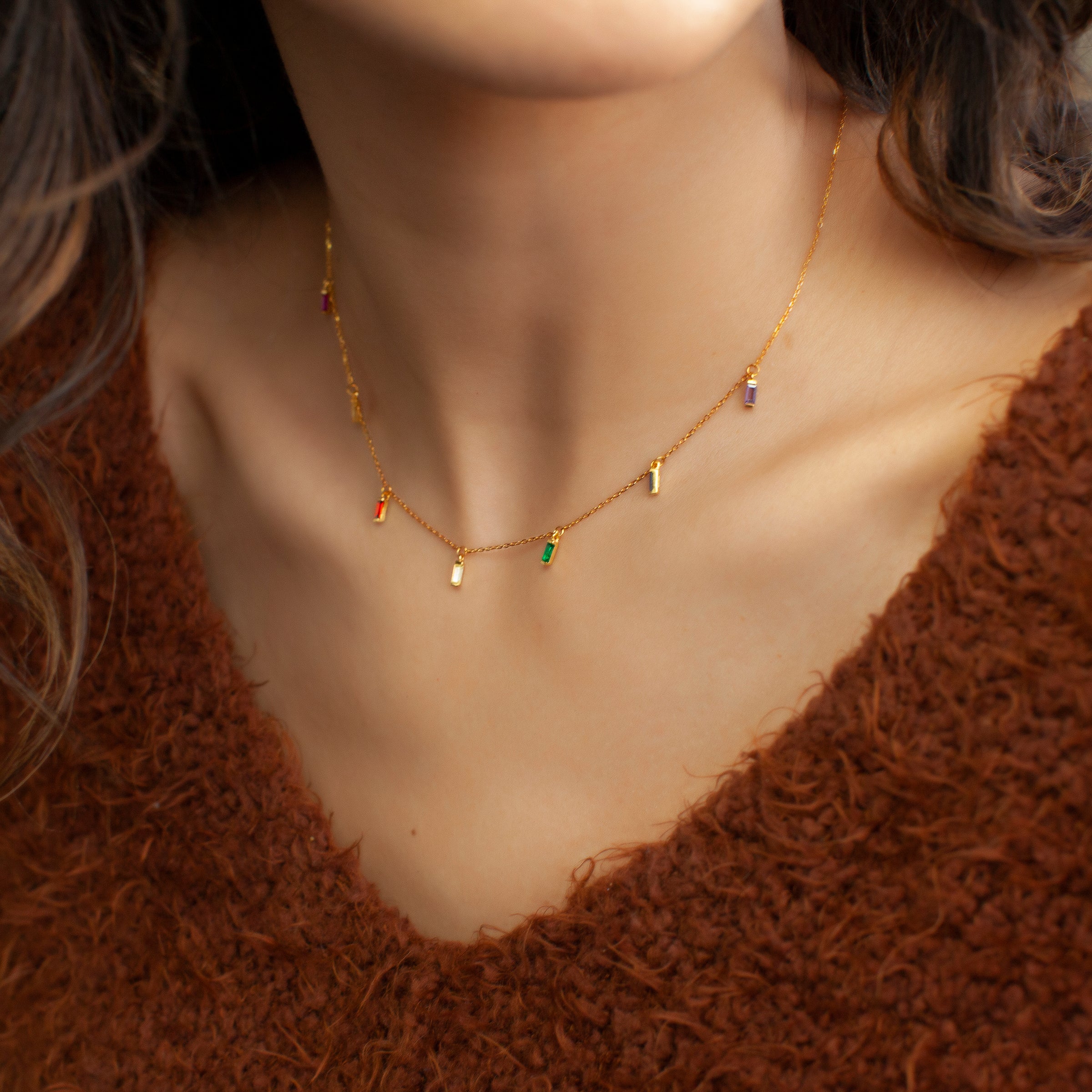 Gypsophila Necklace-VibeCloset