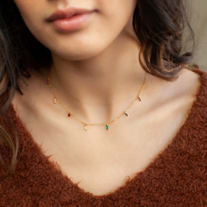 Gypsophila Necklace-VibeCloset