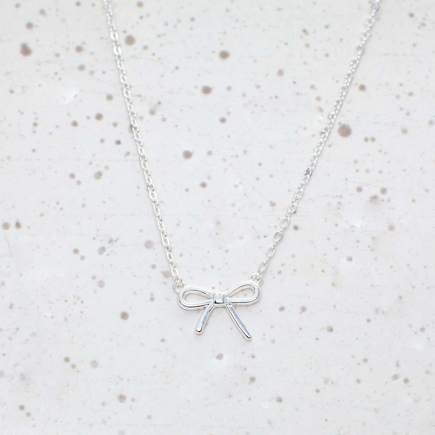 Elegant Bow Necklace-VibeCloset