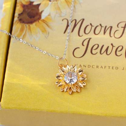 Sunflower Necklace-VibeCloset