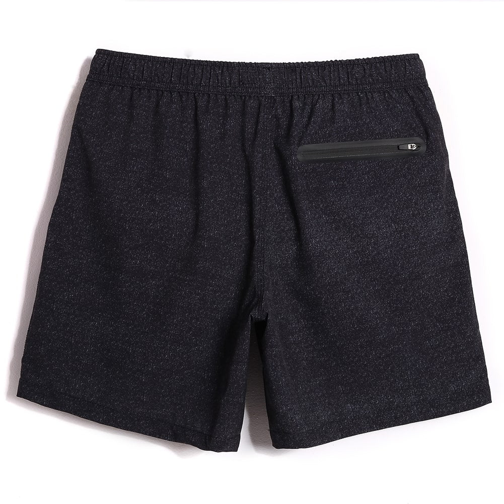 7 Inch Inseam Stretch Solid Swim Trunks-VibeCloset