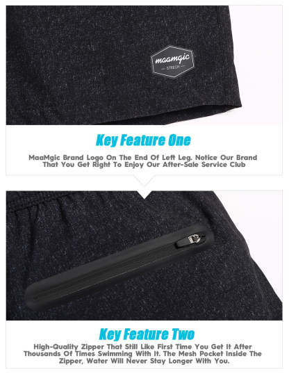 7 Inch Inseam Stretch Solid Swim Trunks-VibeCloset