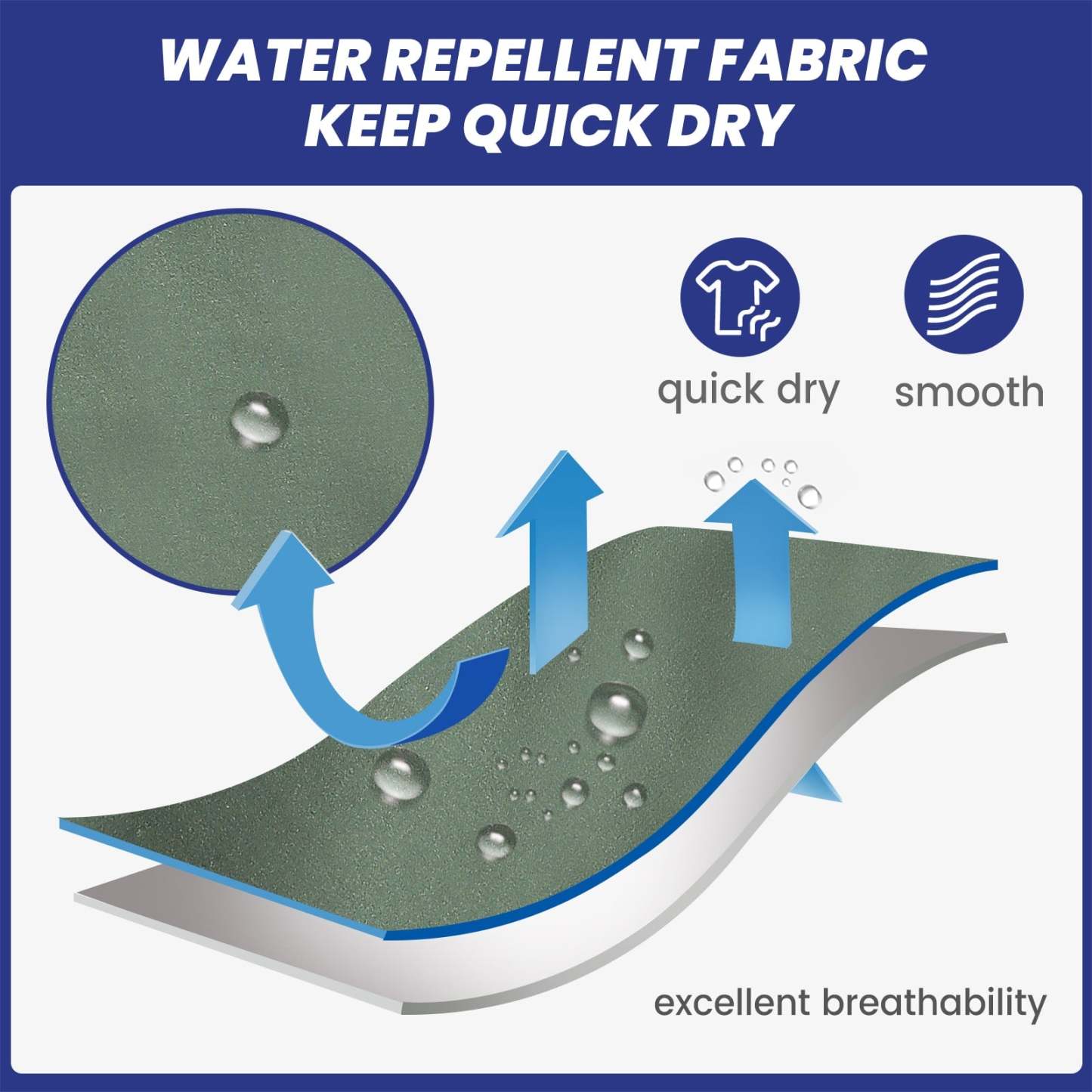 5.5 Inch Inseam Stretch Solid Green Swim Trunks-VibeCloset