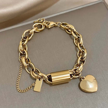 BoldHearts Chunky Bracelet-VibeCloset