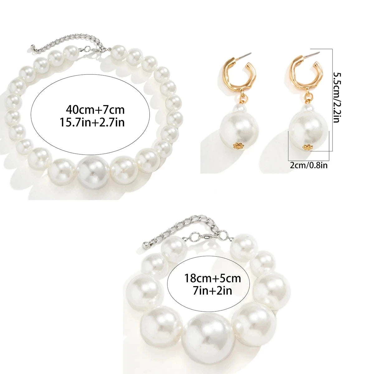 Ivory Grace Pearl Collection-VibeCloset