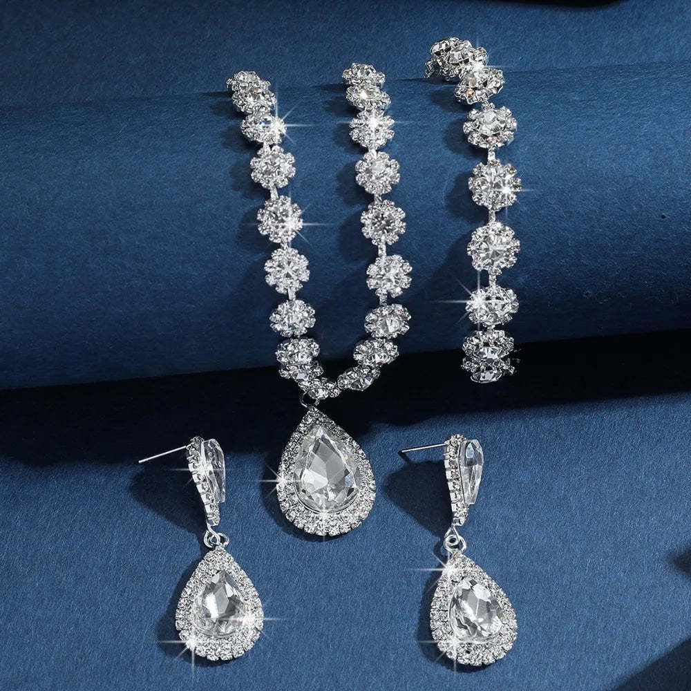 Victoria Grace 3-Piece Crystal Set-VibeCloset
