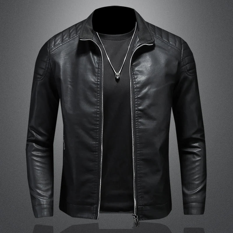 The Recon Renegade Leather Jacket-VibeCloset