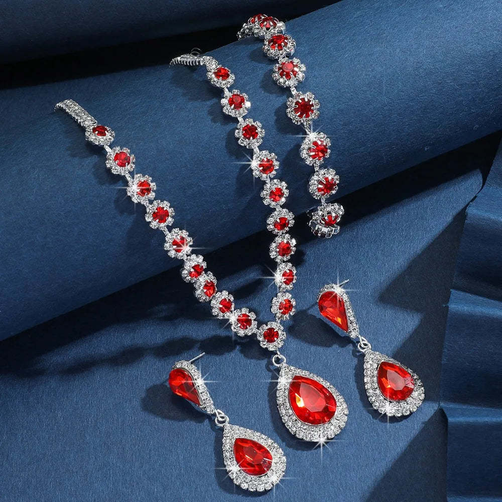 Victoria Grace 3-Piece Crystal Set-VibeCloset
