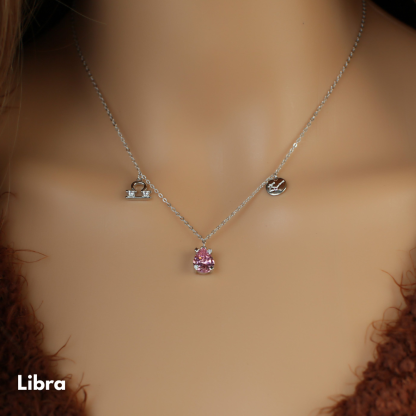 Zodiac Sign Necklace-VibeCloset