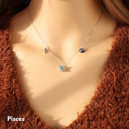 Zodiac Sign Necklace-VibeCloset