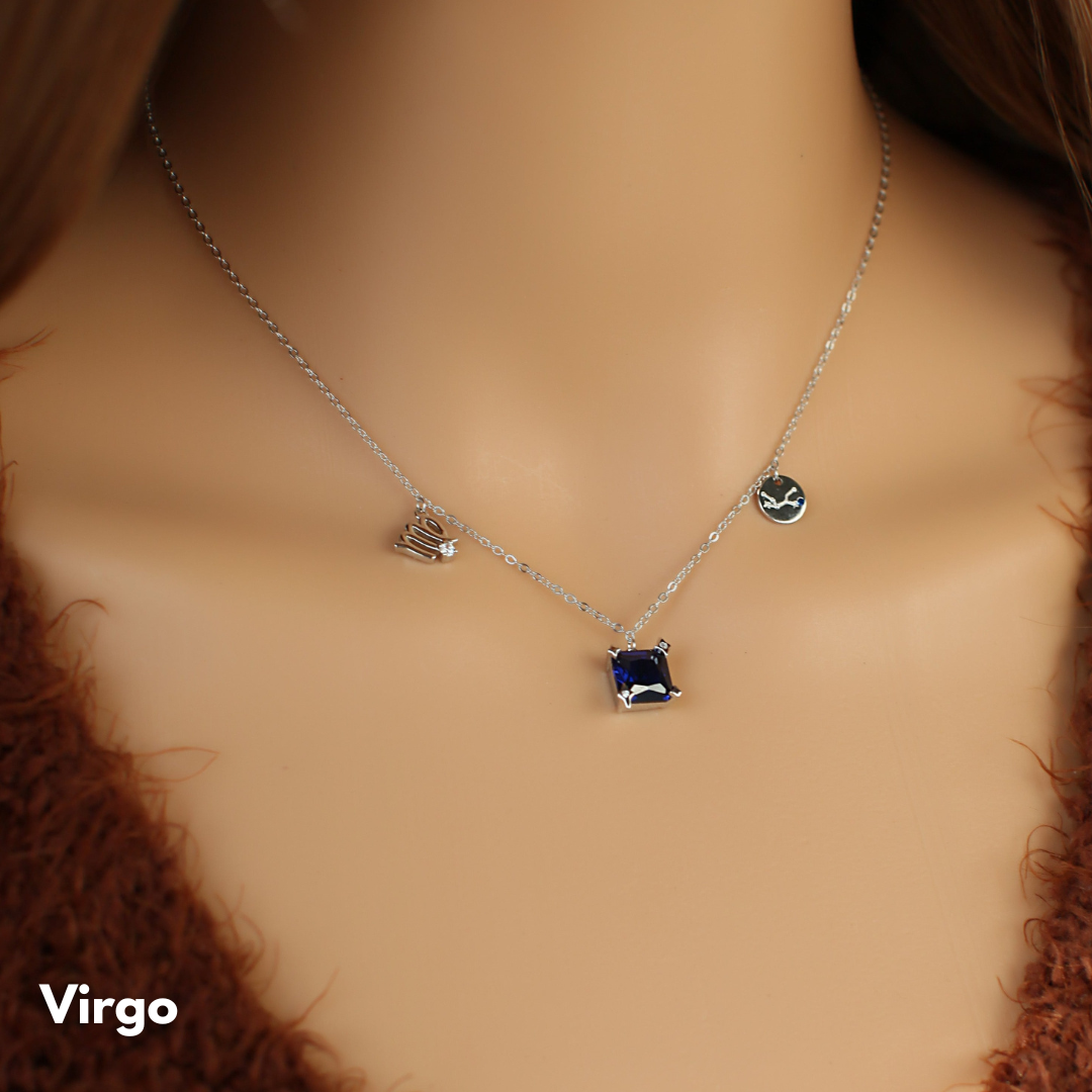 Zodiac Sign Necklace-VibeCloset
