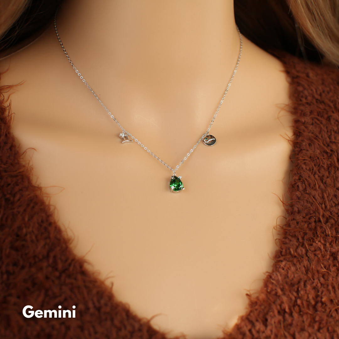 Zodiac Sign Necklace-VibeCloset