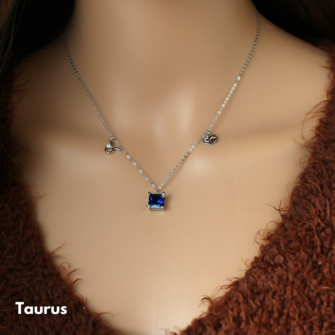 Zodiac Sign Necklace-VibeCloset