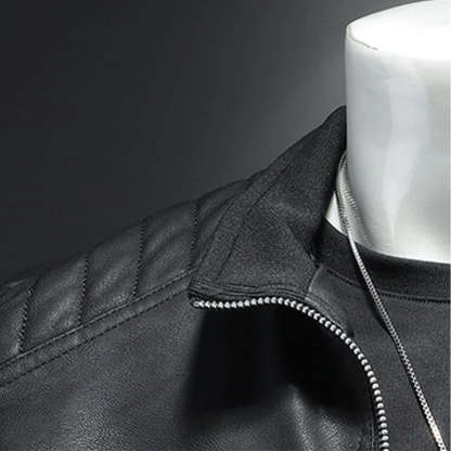The Recon Renegade Leather Jacket-VibeCloset