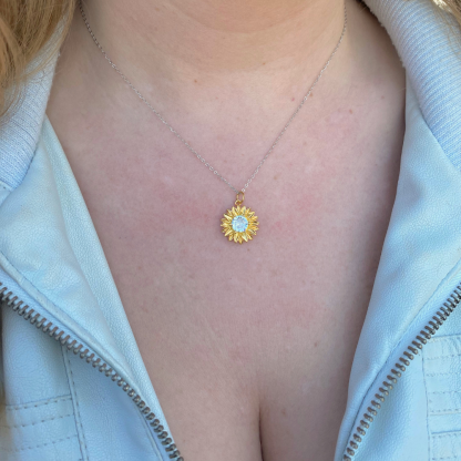 Sunflower Necklace-VibeCloset