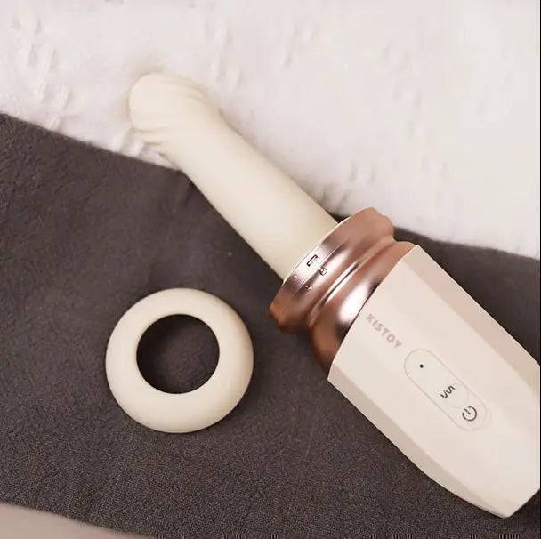 KISTOY Automatic Plug-in Heating APP Vibrator-SexBodyShop