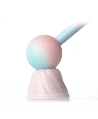 KISTOY Plug-in Multi-frequency AV Massage Vibrating Lollipop Ball-SexBodyShop
