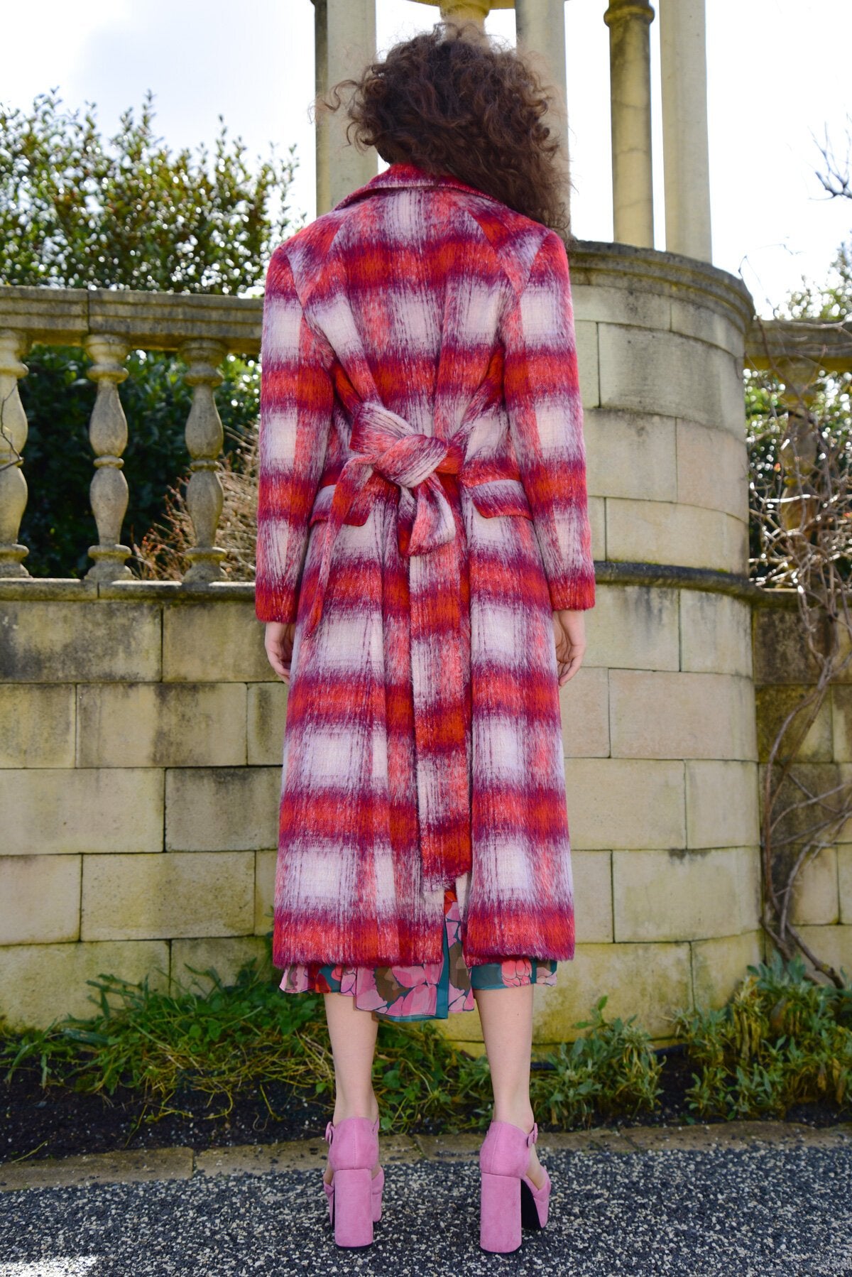 Check This Out Red Coat-VibeCloset