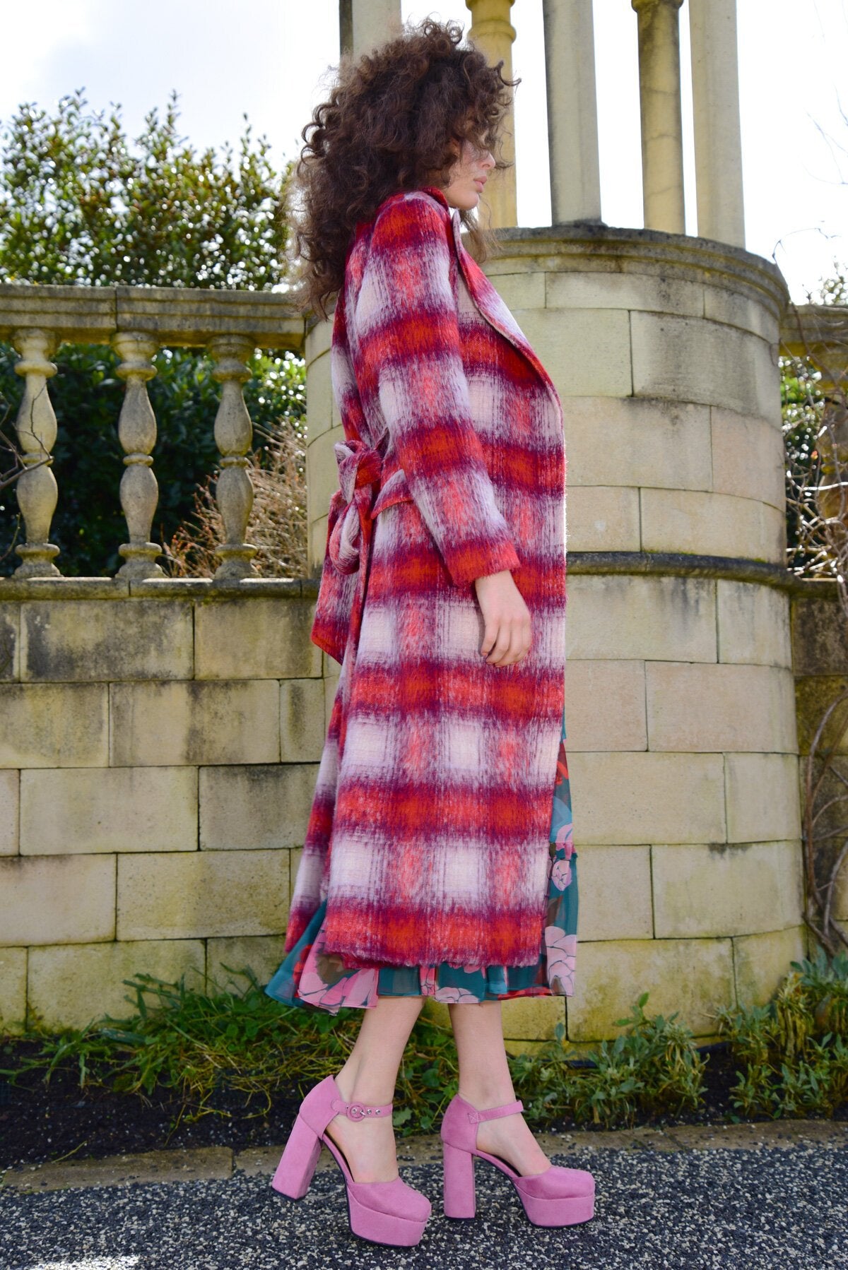 Check This Out Red Coat-VibeCloset