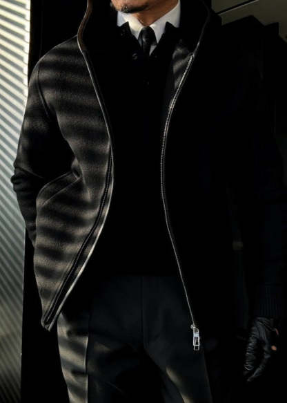 Autumn & Winter Hooded Oblique Zipper Sweatshirt Jacket-VibeCloset