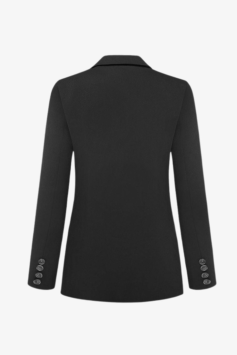 Mason Black Crepe Boyfriend Blazer-VibeCloset