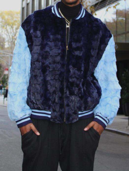 Pop Eco-friendly Fur Bomber Jacket-VibeCloset