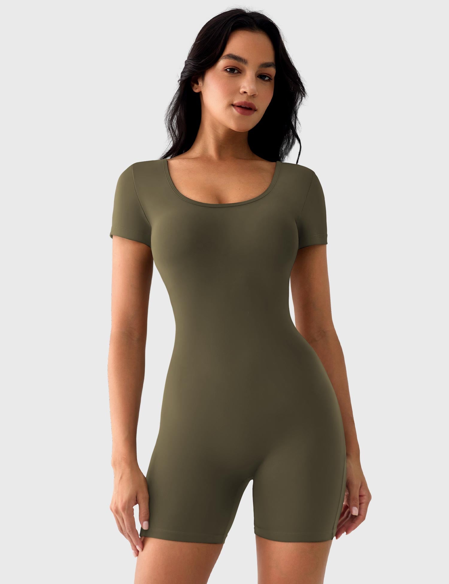 🩱 Lizvette Short Sleeves Romper-VibeCloset