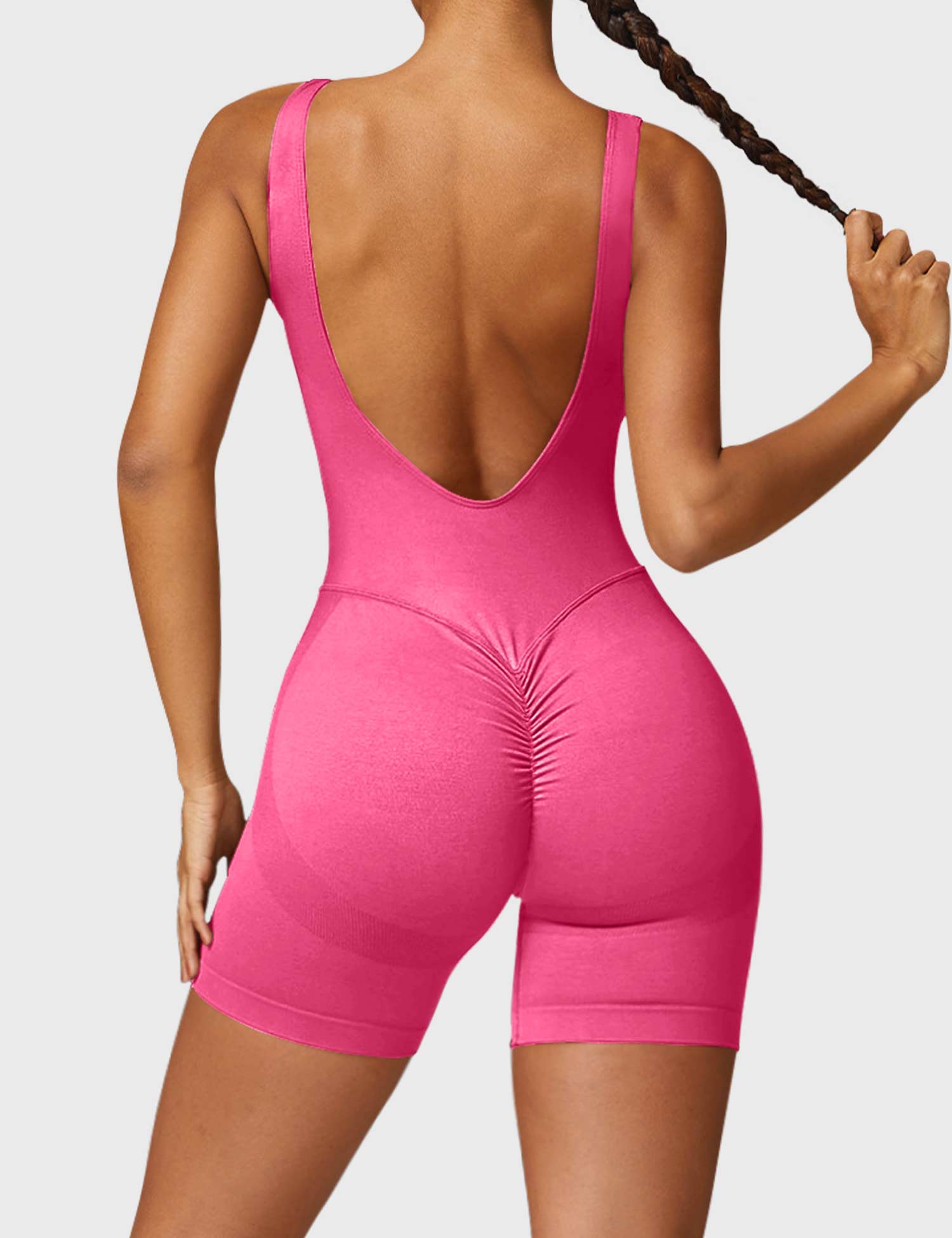 🩱 Swanky Seamless Romper-VibeCloset