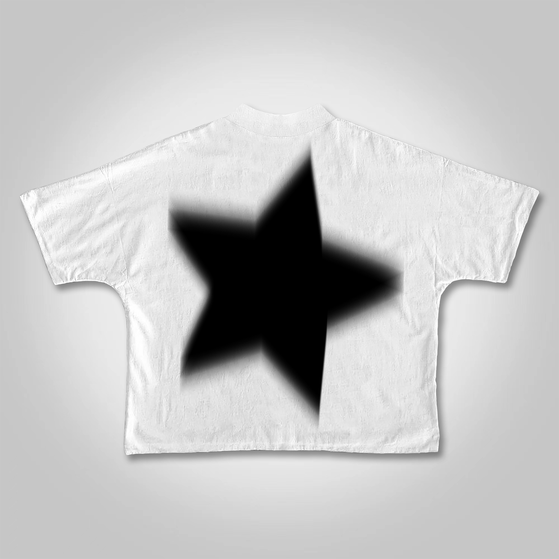 Hellxcity Virtual Shadow Graphics Cropped T-Shirts | HELLXCITY 