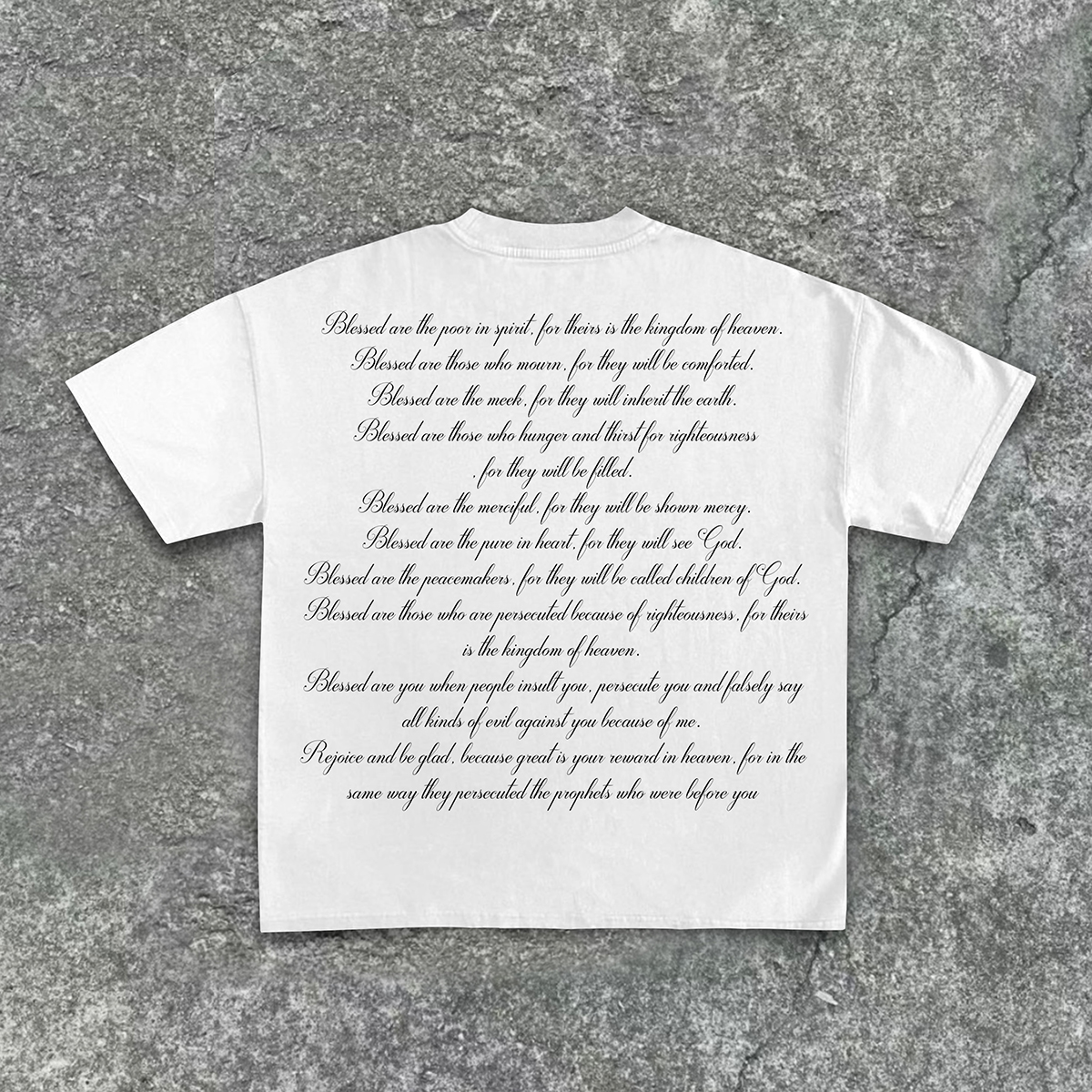 Hellxcity The Scriptures of the Blessed Virgin Mary Print Cotton T-Shirt | HellxCity 