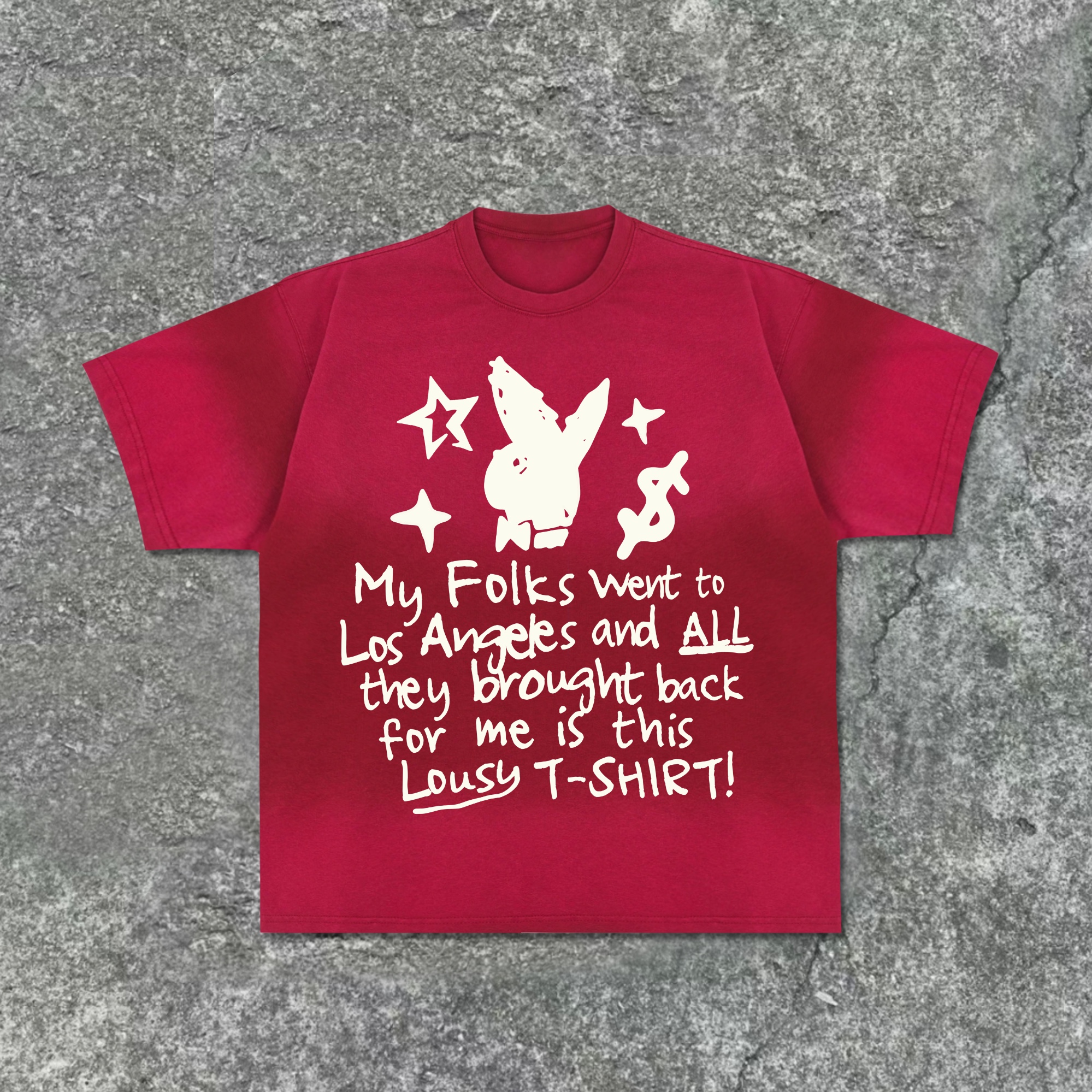 Hellxcity War Childhood - May World Peace Print Graphic Design Washed T-Shirt | HellxCity 