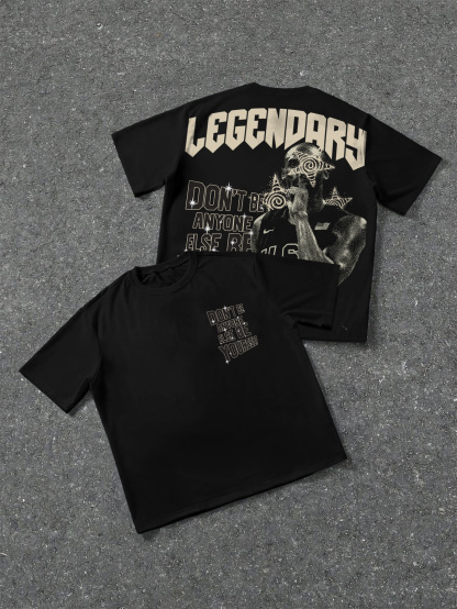 Hellxcity Legendary Star You Just Need To Be Yourself Graphic T-Shirt | HellxCity 