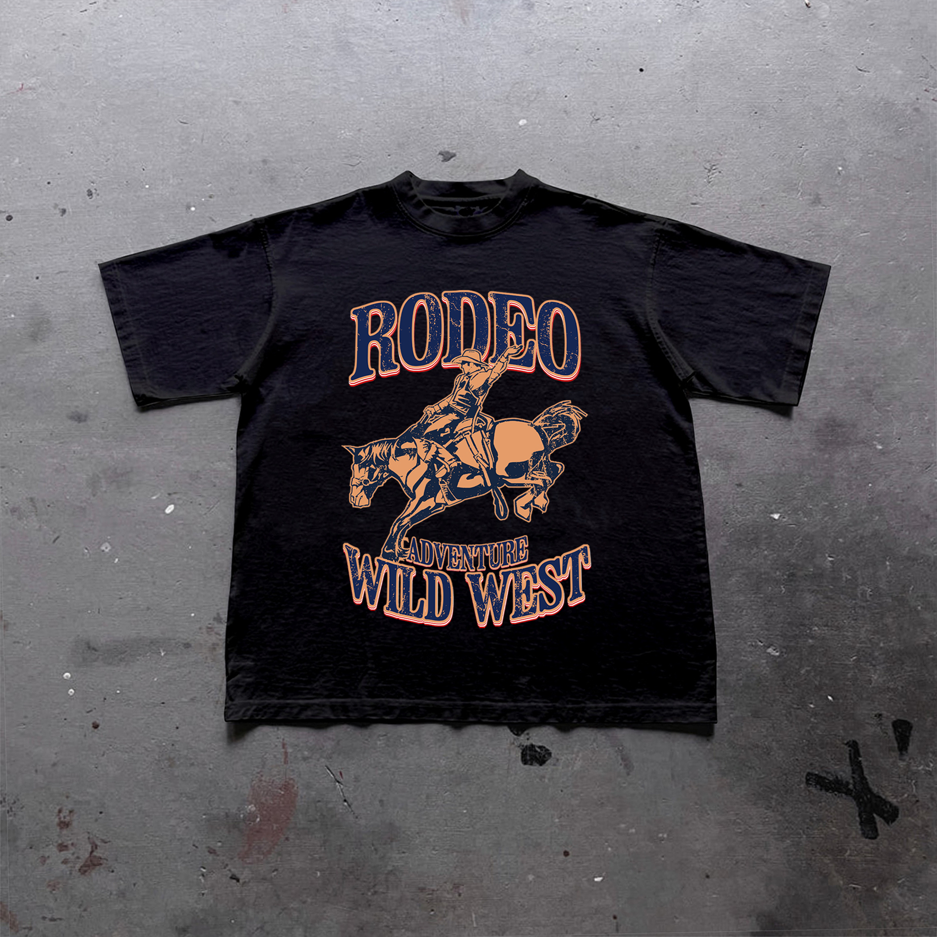 Hellxcity Coors Banquet Rodeo Classic Graphic Print Cotton T-Shirt | HellxCity 