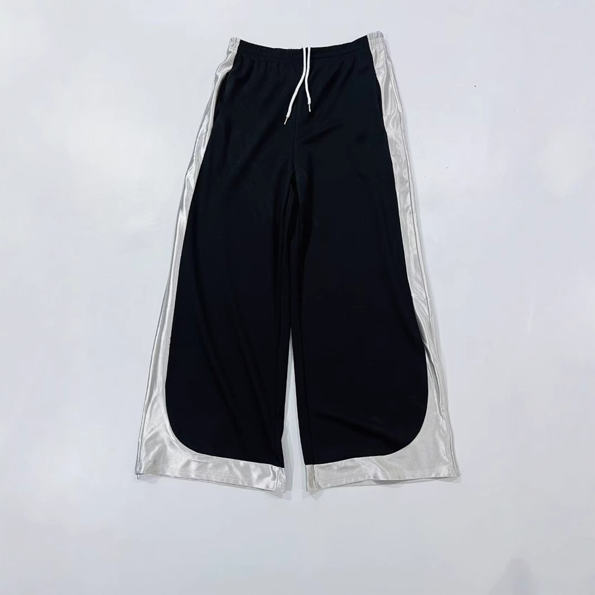 Drawstring Color-block Quick-drying  Basketball Lounge Pant