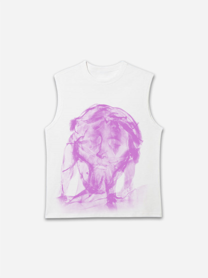 X-ray Jesus Graphic Tank Top | HellxCity 