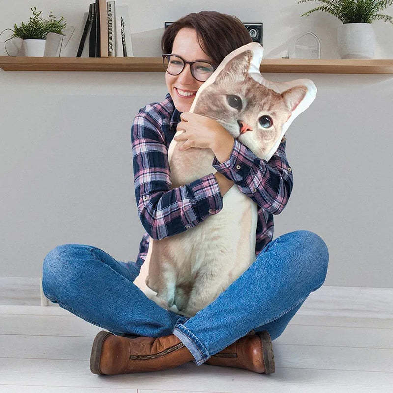 Coussin 3D personnalisé pour animaux de compagnie à partir d'une photo