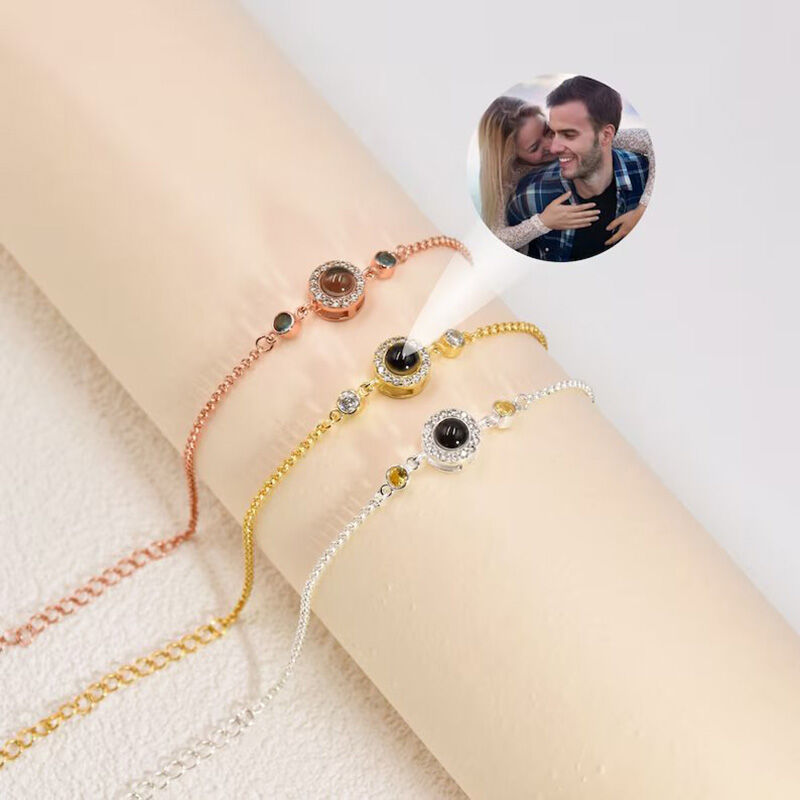 Collier de projection photo, collier personnalisé, cadeau commémoratif, cadeau pour elle, collier maman, cadeau de Saint-Valentin