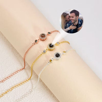 Collier de projection photo, collier personnalisé, cadeau commémoratif, cadeau pour elle, collier maman, cadeau de Saint-Valentin